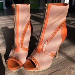 TROUVE Open Toe Boots/Shoes